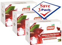 Badia Hibiscus Tea. Sorrel. 75 Individual Tea Bags